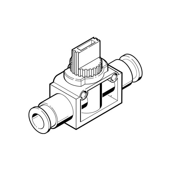 Shut-Off Valve HE-2-QS-1/4-U